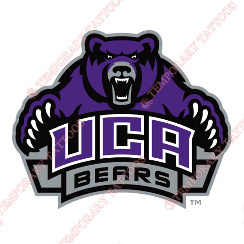 Central Arkansas Bears Customize Temporary Tattoos Stickers NO.4110